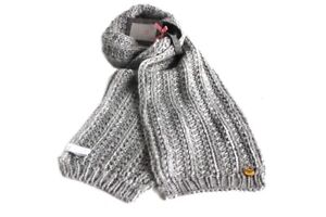 Sciarpa bambina a maglia 30% lana 70% acrilico Laura Biagiotti Dolls x8074s grey