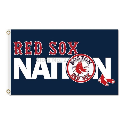 Boston Red Sox 3x5ft Banner Polyester Baseball WorldSeries BostonRedSox010 Cover