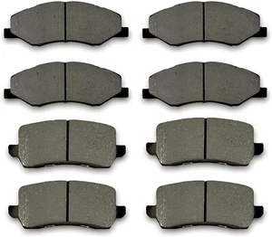 8pcs Front Rear Ceramic Disc Brake Pads Set Replacement For 2018-2023 Honda O... - Picture 1 of 6