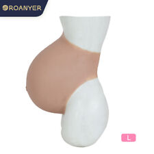 Roanyer Silicone M L Size Fake Pregnant Belly Bump For Crossdresser Actor Props 