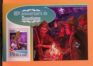 GUINEA - NH SOUVENIR SHEET OF 2017 - SCOUTS - (SC1) - Bild 1 von 1