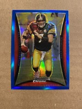 2008 BEN ROETHLISERGER BOWMAN CHROME BLUE REFRACTOR 7/150 JERSEY # BC115