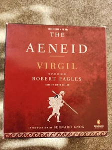 The Aeneid - Virgil / Read by Simon Callow, AUDIOBook on 10 CD's, HOO1 - Picture 1 of 3