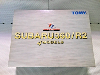Tomica Subaru 360 R2 4 Models Car Diecast Tomy Tomica Limited Japan - Image 1 of 4