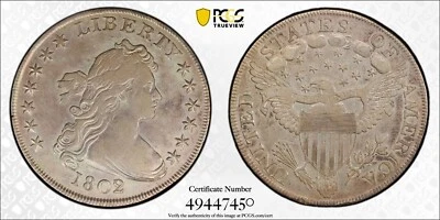 1802/1  Bust DOLLAR *PCGS VF* SUPER RARE Overdate BB-235 *SUPER FAST SHIPPING!! - Image 1 of 4