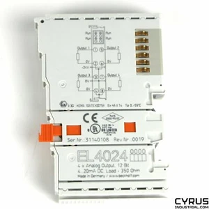 Beckhoff EL4024 | EtherCAT Terminal, 4-channel analog output, current, 4…20 mA - Picture 1 of 2