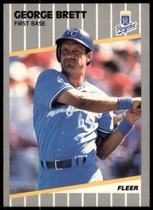 1989 Fleer #277 George Brett Near Mint
