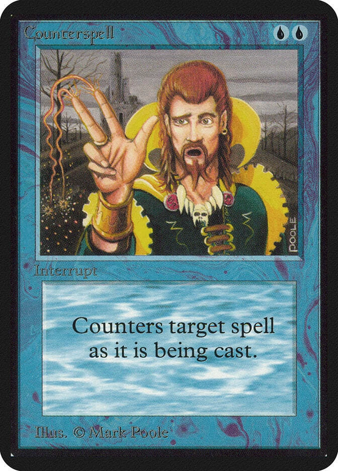 Counterspell [Limited Edition Alpha] Magic MTG - Image 1 of 1