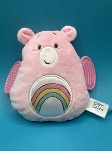 Care Bears Baby rosa Plüsch weiches Beißspielzeug Lovey EUC - Bild 1 von 3