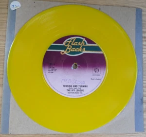 7" Yellow Vinyl single-The Ivy League-Funny how love can b/w Tossing & Turning - Picture 1 of 2