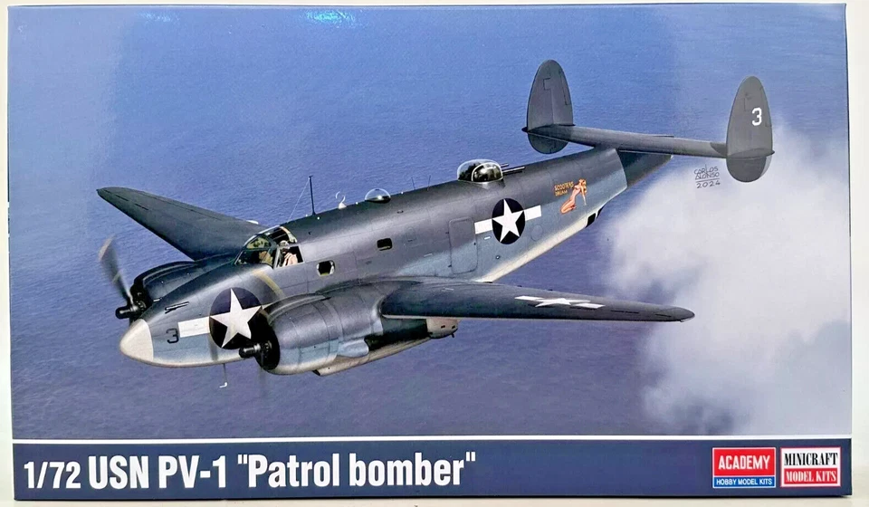 Academy Hobby 12587 USN PV-1 Patrol bomber 1/72 - Image 1 of 1