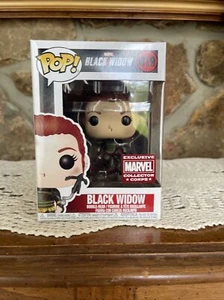 ¡Nuevo Funko Pop! Figura de vinilo exclusiva de Marvel Black Widow Collector Corps #619 - Imagen 1 de 6