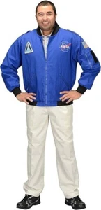 Aeromax Adult NASA Astronaut Flight Jacket, Medium, Blue - Picture 1 of 5