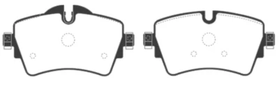 Juego de pastillas de freno delanteras EBC Greenstuff serie 2000 para 2014+ Mini Cooper S 2.0 Turbo Foto 1 de 3