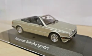 Maxichamps 1:43 - Maserati Biturbo Spyder - plata ahumada metálica - 940123531 (59) - Imagen 1 de 1