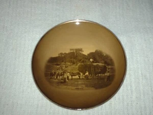 R.A.Ware Ridgeways Sammelteller Wiese 22,5 cm breit aus Gemälden berühmter - Bild 1 von 5
