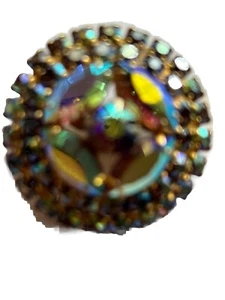 Vintage Women’s Chunky Brooch Multicolor - Picture 1 of 6