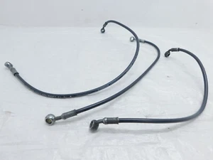 2003-2005 Triumph Speed Four Front/Rear Brake Hose Pipe Cable Lines Set Lot - Bild 1 von 11
