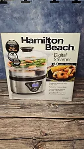 HAMILTON BEACH DIGITAL STEAMER & RICE COOKER - 5.5 QT. - BRAND NEW IN BOX - Picture 1 of 5