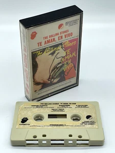 THE ROLLING STONES - LOVE YOU LIVE - CASSETTE TAPE MEXICO (TE AMAN, EN VIVO) - Picture 1 of 1