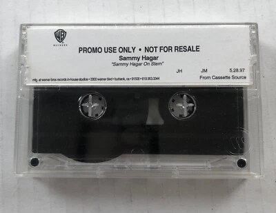 SAMMY HAGAR Sammy Hagar On Howard Stern 1997 US PROMO Only CASSETTE Van Halen - Image 1 of 3