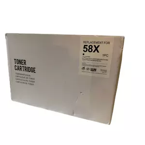 LEMERO 58A Black Toner Cartridge HP Laser Jet Pro M304/M404/M404n/dn/dw/MFP M248 - Picture 1 of 6