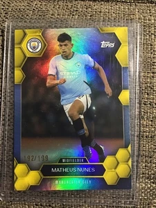 2024-25 Topps Manchester City Fan Set Matheus Nunes #/199 - Picture 1 of 2