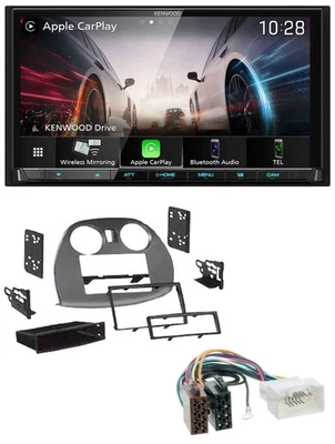 Kenwood MP3 2DIN USB DAB Bluetooth Autoradio für Mitsubishi Eclipse 4G 05-12 - Bild 1 von 4