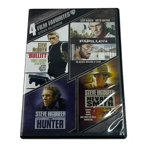 Steve McQueen: 4 Film Favorites - DVD (4-Disc Set) - pre-owned, very good - Picture 1 of 3