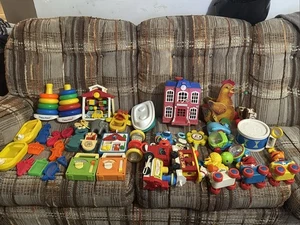 Fisher-Price vintage 1980’S Huge Toys Lot - Picture 1 of 16