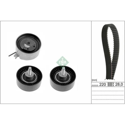 Juego De Correas Dentadas Schaeffler Ina 530 0456 10 para Chrysler - Imagen 1 de 2