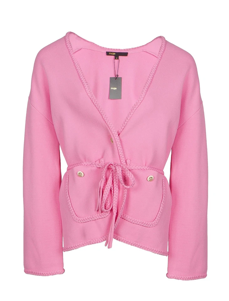 Maje Women's Cardigan Size 1 / S MFPCA00284 - Image 1 of 4