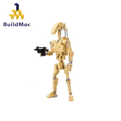 MOC Star Wars B1 Battle Robot Building Blocks 309 Pieces Custom Robot Model Set - Image 1 of 4