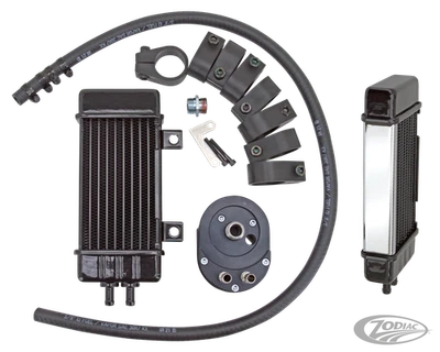 Jagg Wideline Ölkühler Kit für Harley Big Twin 55-17 - Bild 1 von 2