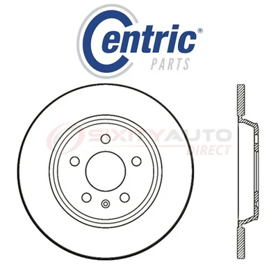 Centric C-TEK Disc Brake Rotor for 2013 Audi A6 Quattro 2.0L 3.0L L4 V6 - yh Foto 1 de 4