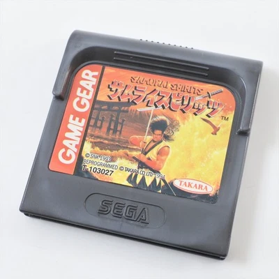 Game Gear SAMURAI SHODOWN Spirits Cartridge Only Sega 1944 gg - Image 1 of 4