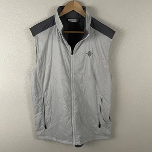 KJUS Men’s 54 XL Gray Retention Vest Oswego Lake Country Club - Picture 1 of 6