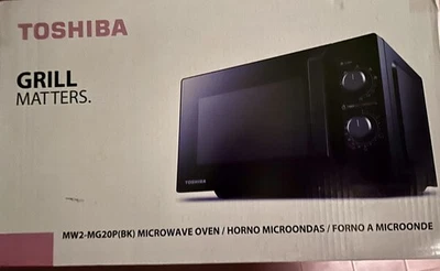 Toshiba MW-MG20P 20L, 800W Forno a Microonde - Nero - Immagine 1 di 3