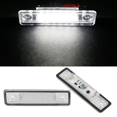 LED License Number Plate Lights For Opel Zafira A 04/1999 to 06/2005 6500K White - Image 1 of 4