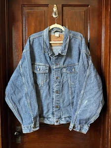 Vintage 90s Levis Blue Denim Trucker Jacket 70598-4891 Men's Size XXL VTG 1993 - Picture 1 of 15