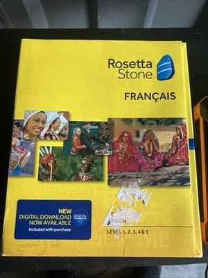 BRAND NEW Rosetta Stone - Version 4 Francais Level 1-5 FRENCH - For PC/Mac - Image 1 of 3