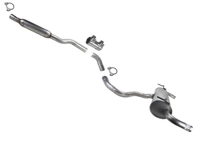 Resonator Dual Rear Muffler Exhaust System for Jeep Cherokee 2014-2018 3.2 AWD - Image 1 of 4