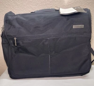 Geoffrey Beene Black Laptop Bag/ Travel Bag Up To 17” Brand New - Picture 1 of 11
