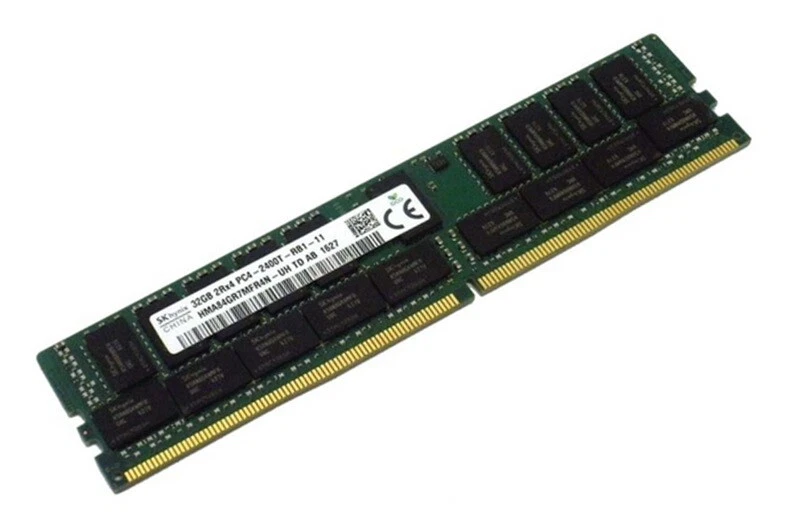Hynix 32GB DDR4 2400 MHz ECC REG HMA84GR7MFR4N-UH PC4 Server Workstation RAM - Bild 1 von 1