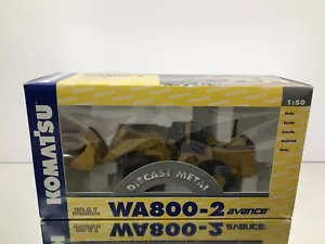 JOAL 198 KOMATSU WA800-2 AVANCE WHEEL LOADER -1:50- GOOD IN DEALER BOX - Foto 1 di 8