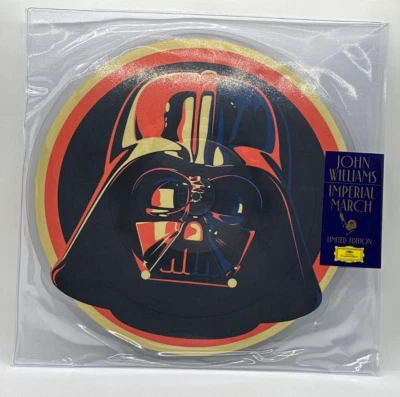 JOHN WILLIAMS IN CONCERT IMPERIAL MARCH DARTH VADER DIE CUT PICTURE DISC - Image 1 of 4