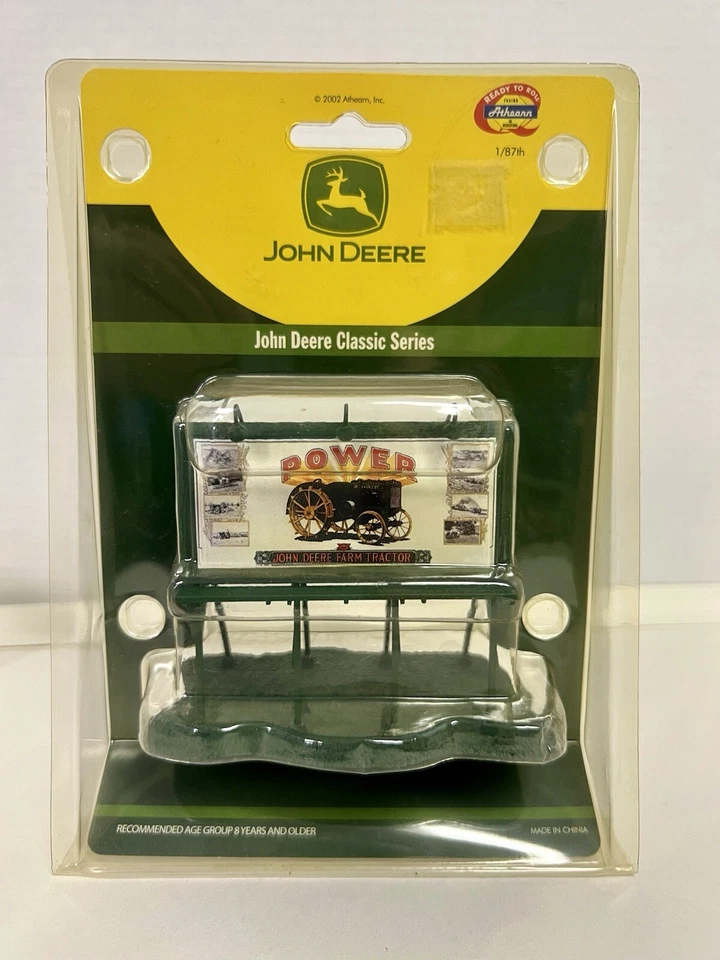 Athearn #8122, 1:87 scale. JOHN DEERE , Billboard  “power” - Image 1 of 4