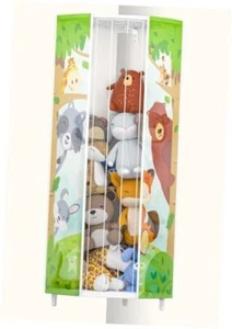 Corner Stuffed Animal Storage Organizer - Adorable Wall Stuffed Forest Animals - Picture 1 of 7