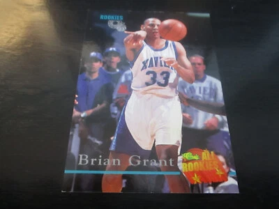 brian grant (xavier musketeers - forward) 1995 classic ALL ROOKIE card #103 MINT - Image 1 of 2