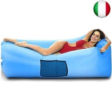 Divano Gonfiabile Portatile Impermeabile Aria Lettino Gonfiabile per Giardino,